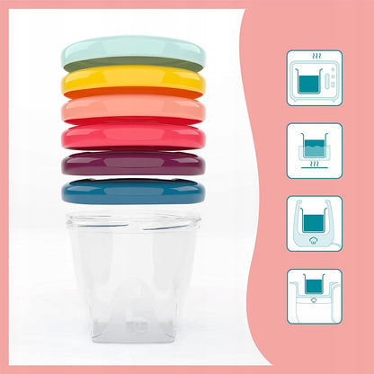 BABYMOOV Babybols bakjes 6 x 250 ml