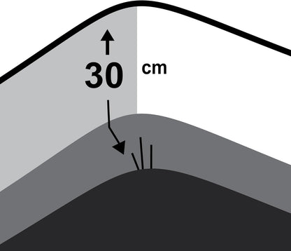 VISION cearșaf cu elastic 200x200 cm