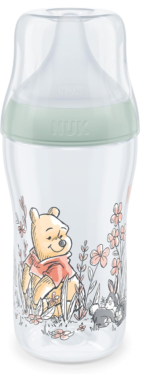 NUK Perfect Match láhev 260 ml 3 m+ dudlík M střední průtok MEDVÍDEK PÚ