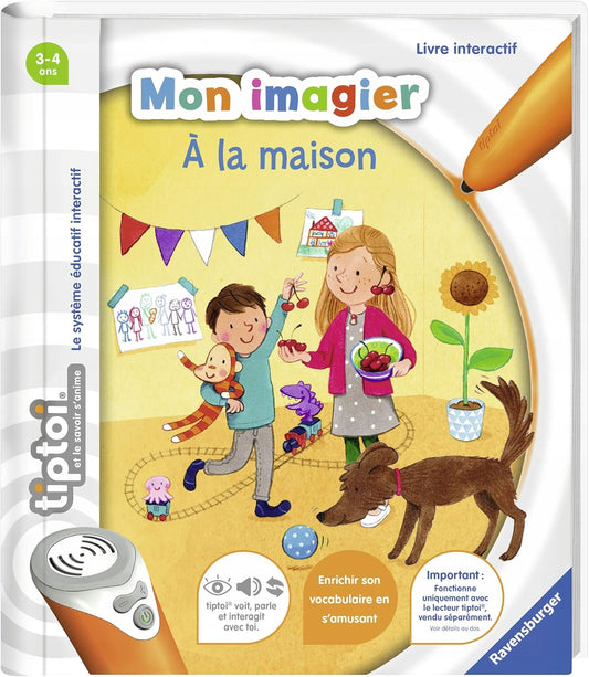 RAVENSBURGER TIPTOI książka do długopisu interaktywnego WERSJA FRANCUSKA