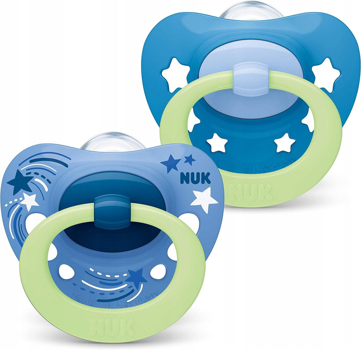 NUK SIGNATURE NIGHT succhietto calmante x2 0-6 mesi