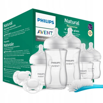 PHILIPS AVENT Natural RESPONSE Set of glass bottles