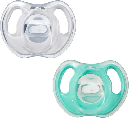 TOMMEE TIPPEE Ultra Light suzetă calmantă x2 0-6 luni