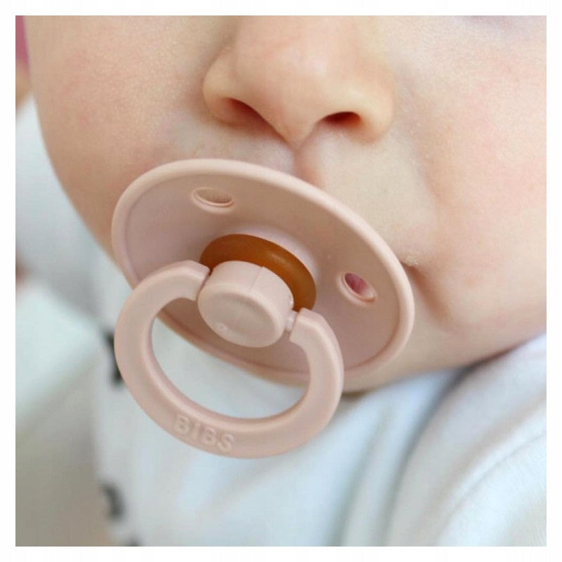 BIBS COLOUR GLOW smoczki uspokajające 2pack kauczuk 0-6 msc – zdjęcie produktu 3
