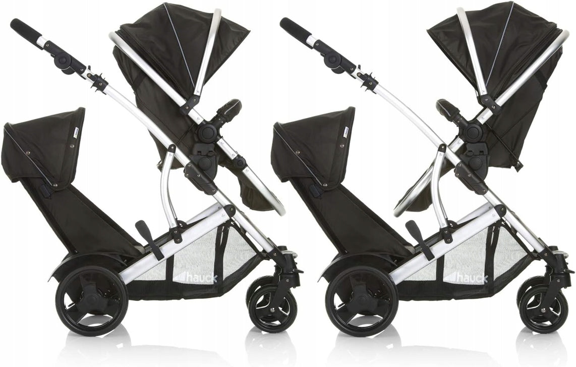 HAUCK DUETT 2 lightweight twinsize-under-parent stroller