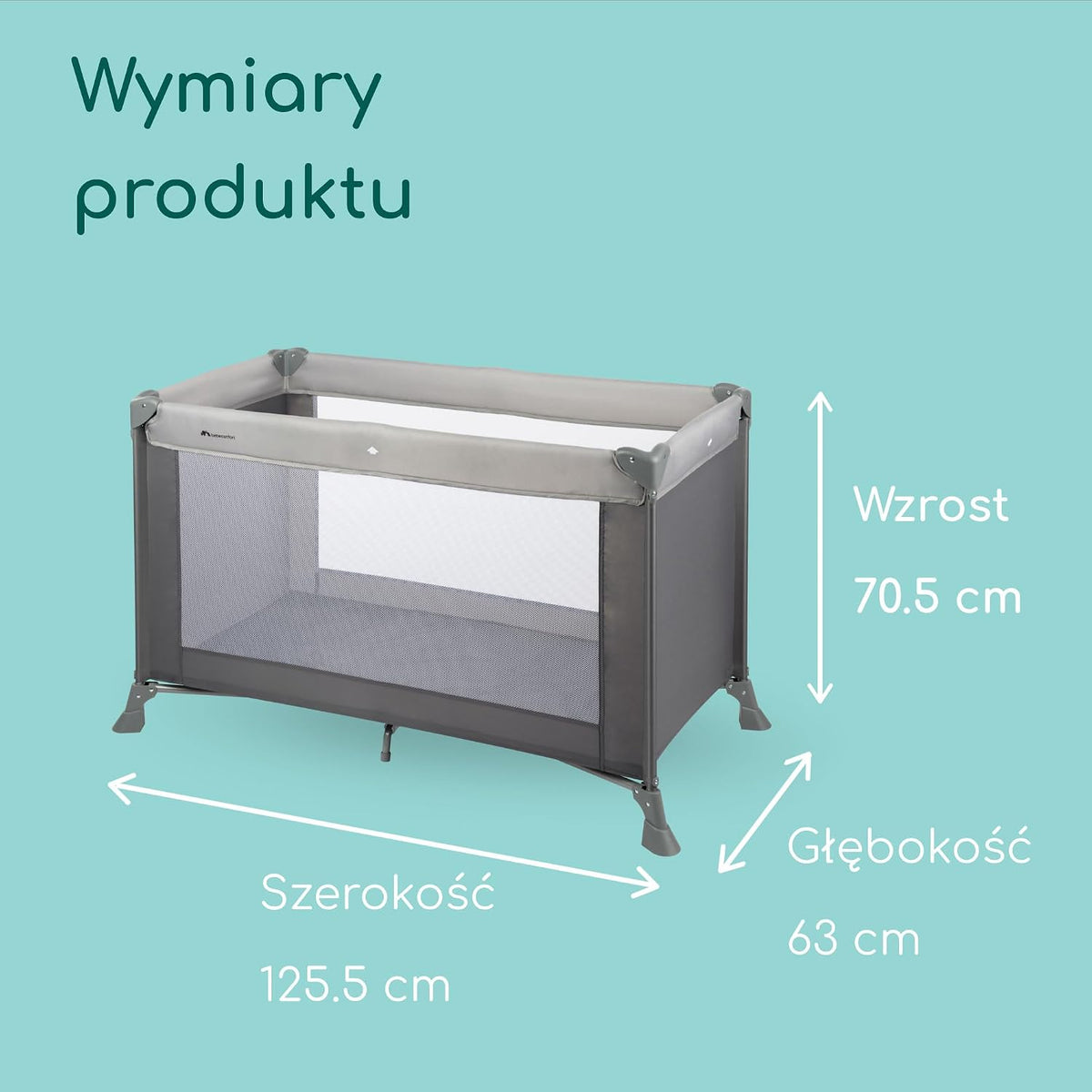 BEBECONFORT Soft Dreams lettino da viaggio 60x120 cm