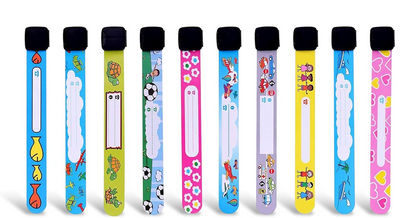 TSHAOUN braccialetti SOS impermeabili per bambini 20 pezzi
