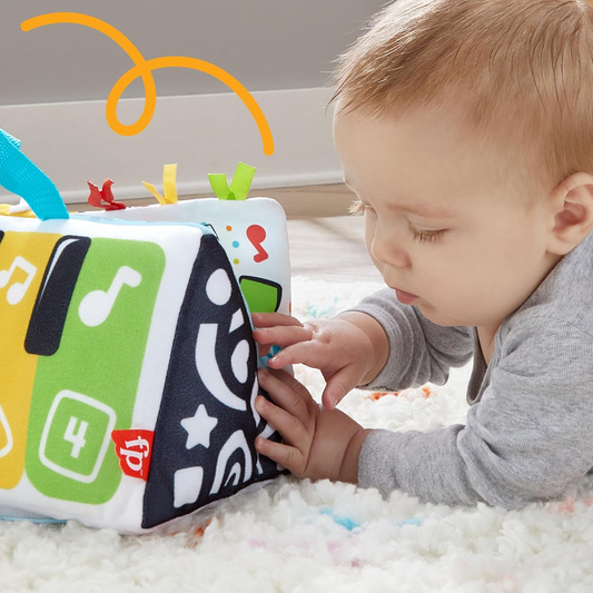 FISHER-PRICE Διαδραστικό πιανάκι Kick & Play για παιχνίδι μπρούμυτα