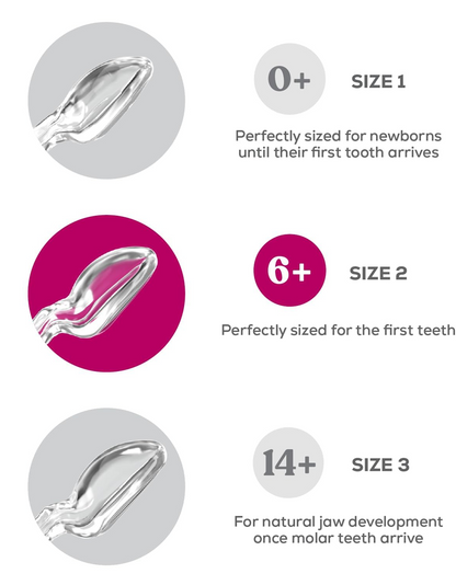 DENTISTAR siliconen fopspeen 3x 14 maanden+
