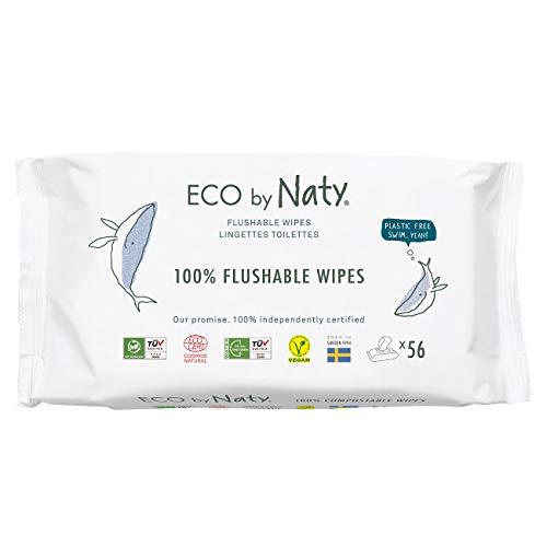 Eco by Naty chusteczki toaletowe dla noworodków 56 szt. – nowy – zdjęcie 1