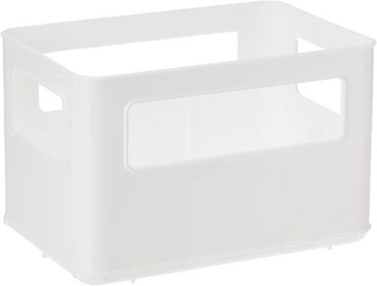 NUK First Choice+ set iniziale 4 BOTTIGLIE IN VETRO + cestino organizer 0-6 m