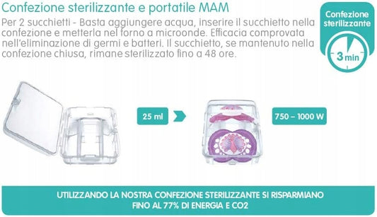 MAM ORIGINAL START smoczek uspokajający x2 0-2 m – zdjęcie produktu 2
