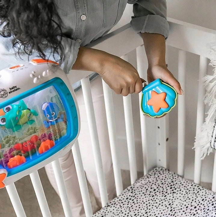 BABY EINSTEIN Θαλασσινά Όνειρα ΜΟΥΣΙΚΟ ΚΙΝΗΤΟ ΚΡΕΒΑΤΙΟΥ + ΤΗΛΕΧΕΙΡΙΣΤΗΡΙΟ