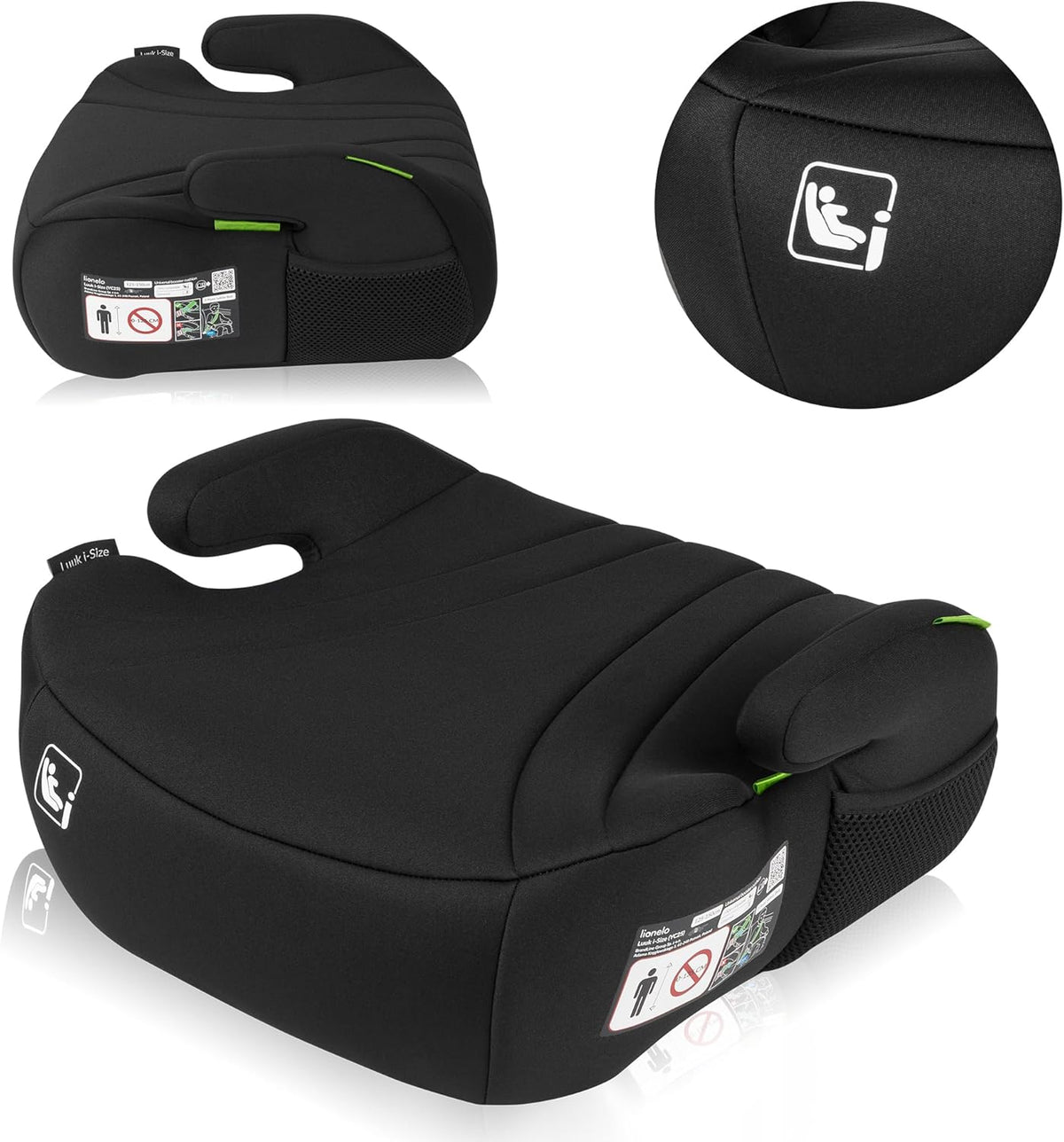 LIONELO LUUK I-SIZE столче за кола ПОВДИГАЩА СЕДАЛКА до 36kg