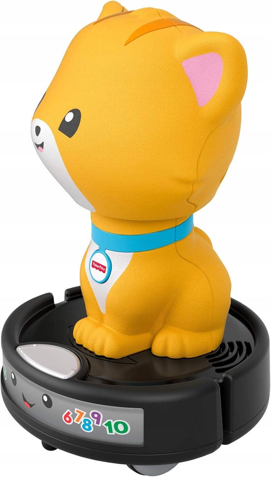 FISHER-PRICE GMX70 Γάτα που οδηγεί ρομποτική σκούπα, μελωδίες και φώτα