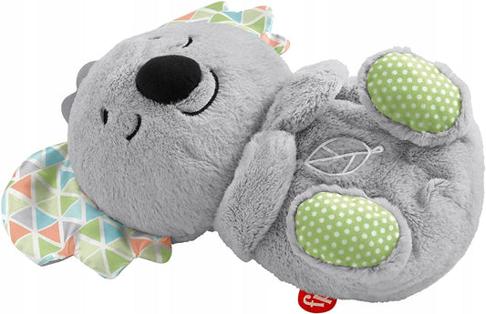 FISHER-PRICE śpiący KOALA oddychający brzuszek przytulanka uspokajająca dla niemowląt 0+