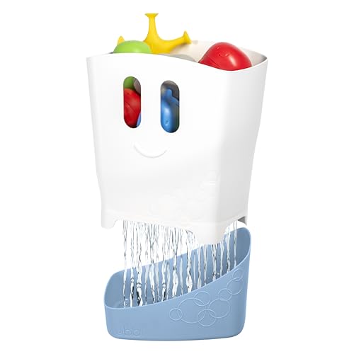 UBBI organizer per giochi da bagno con asciugatore blu