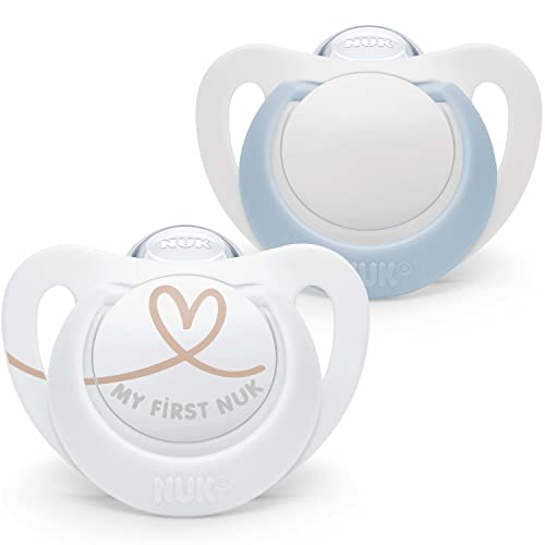 NUK Star smoczki uspokajające 2 szt. 0-2 mies. niebieskie – niebieski – zdjęcie 3