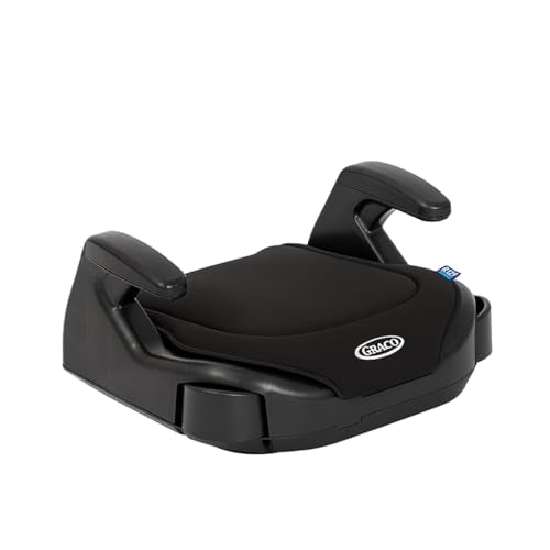 Graco Booster Basic R129 — czarna podstawka samochodowa z podłokietnikami