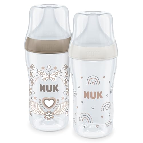 NUK Perfect Match cumisüveg csecsemőknek 3m+ 260ml x2