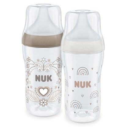 NUK Perfect Match cumisüveg csecsemőknek 3m+ 260ml x2