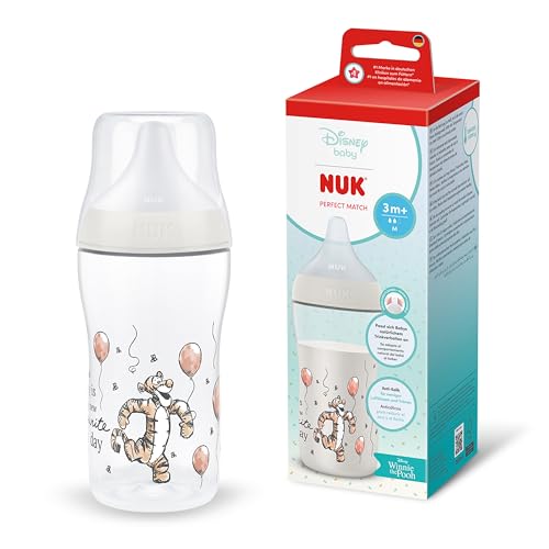 NUK Perfect Match butelka antykolkowa 260 ml 3m+ Disney Tygrysek – zdjęcie produktu 2