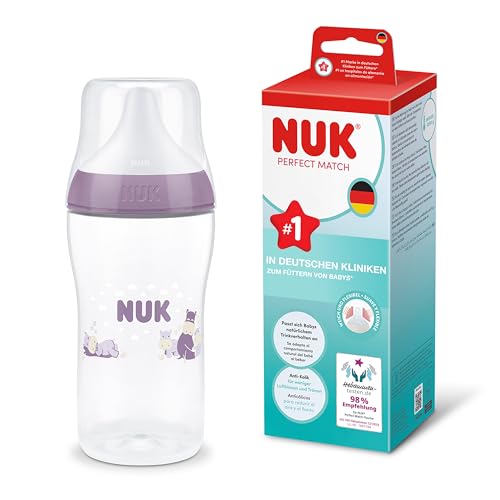 NUK Perfect Match Anti-Kolik-Fläschchen 260 ml 3m+