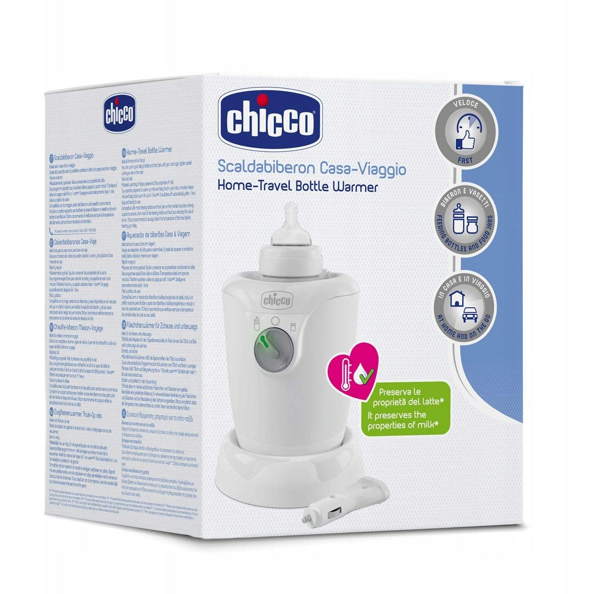 CHICCO Home Travel SCALDABIBERON PORTATILE