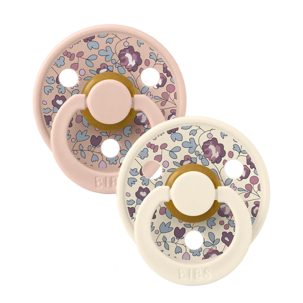 BIBS Eloise Blush Mix ciucci rotondi x2 6 18m