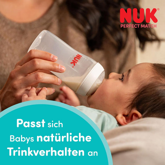 NUK Perfect Match butelki antykolkowe 150 ml x4 3m+ – zdjęcie produktu 2