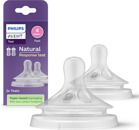 PHILIPS AVENT Natural RESPONSE tettarelle per biberon 3 mesi+ x2