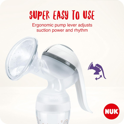 NUK laktator ręczny + butelki Perfect Match 150ml zestaw – zdjęcie produktu 4