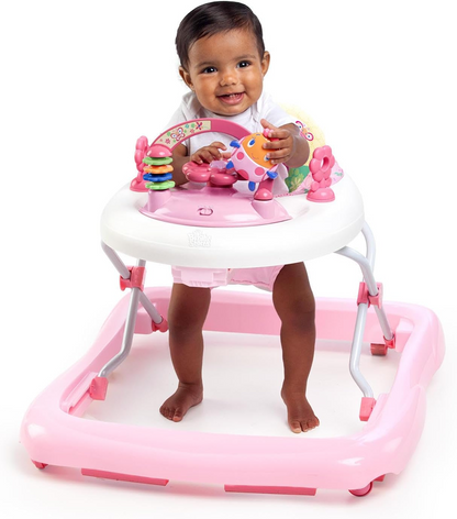 BRIGHT STARTS JuneBerry opvouwbare verstelbare loopstoel