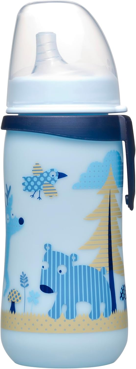 NIP First Cup gobelet anti-fuite avec embout souple 330 ml 12 m+ LAS