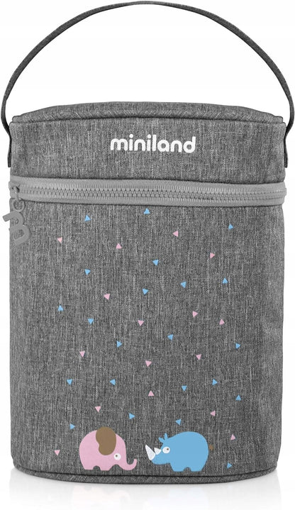 MINILAND Thermibag Double GEÏSOLEERDE FLESSENTAS 2x 500 ml