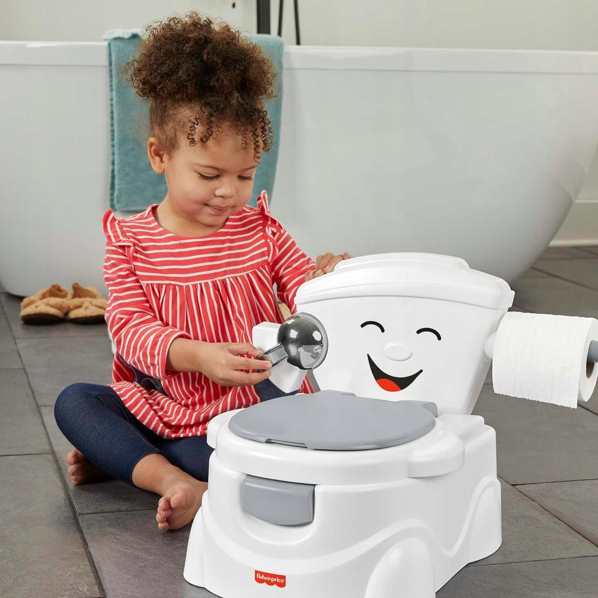 FISHER PRICE nocnik Moja Pierwsza Toaleta DE
