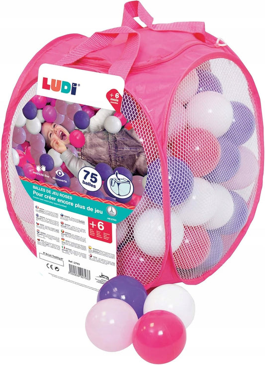 LUDI piłki do suchego basenu 75szt.