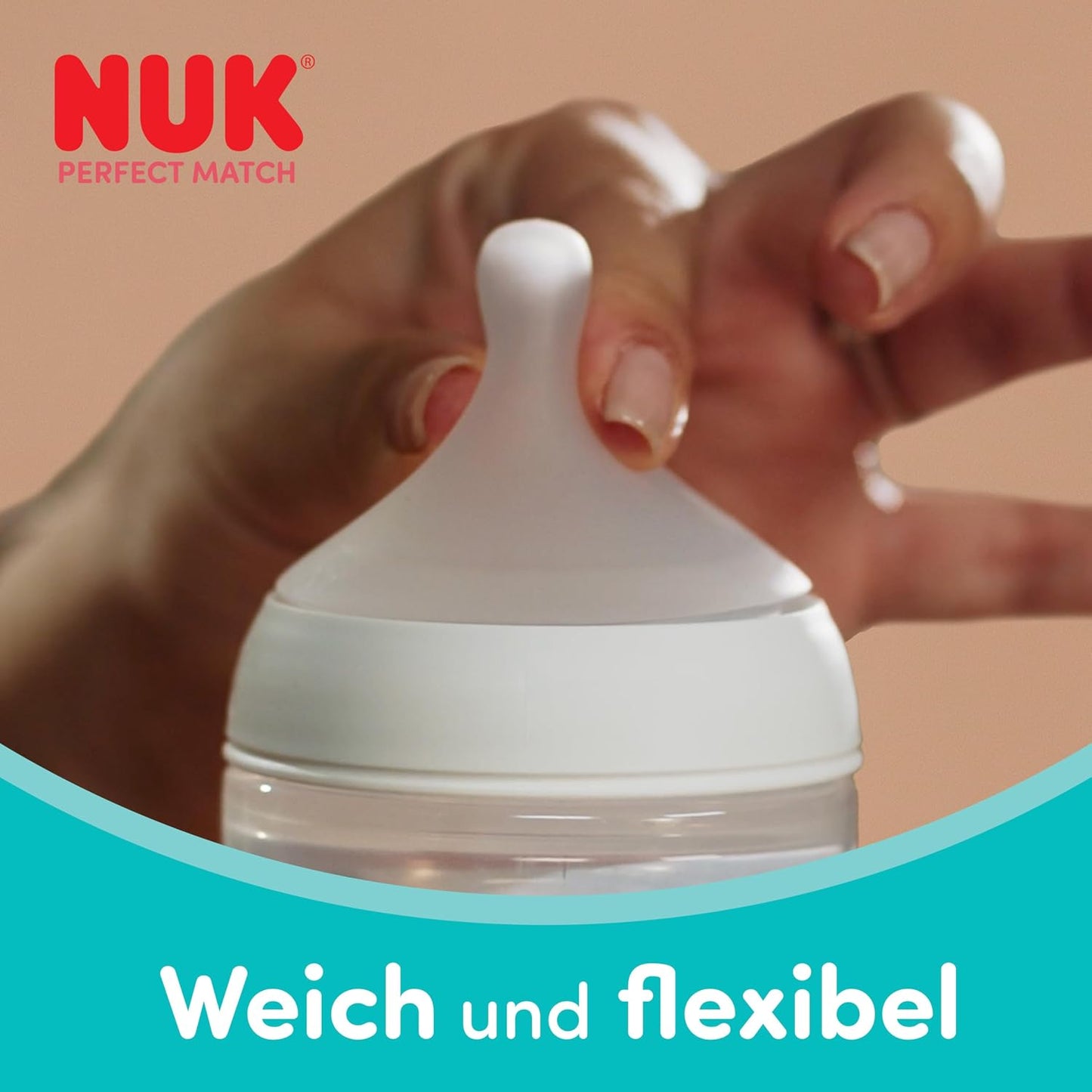 NUK Perfect Match butelki antykolkowe 260 ml 3m+ x3 – zdjęcie produktu 3