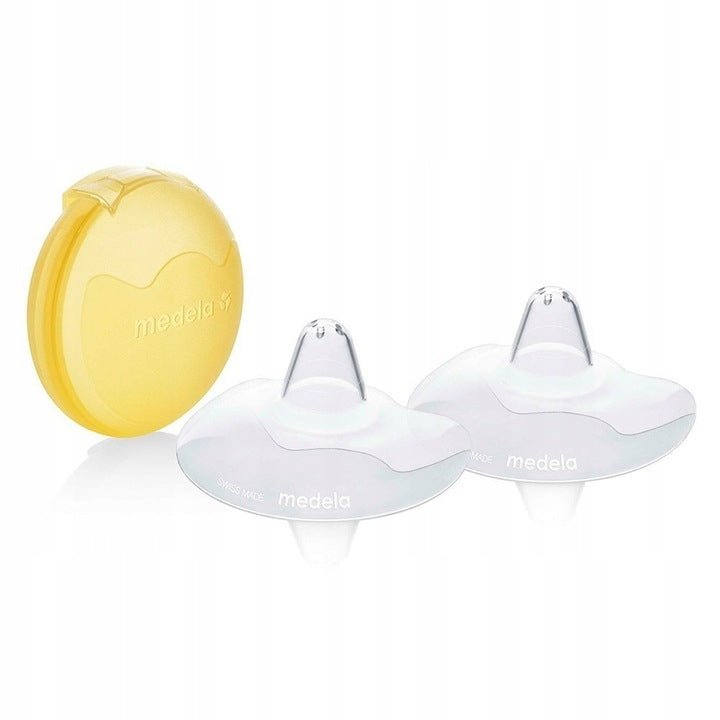 MEDELA silicone nursing caps for nipples