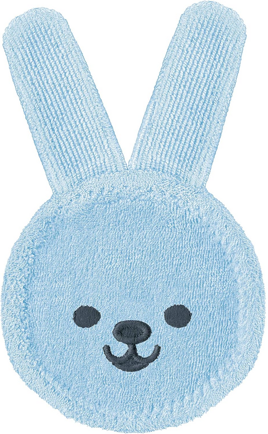 MAM Oral Care Rabbit zubní kartáček z mikrovlákna na ústní dutinu 0+