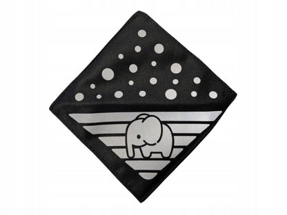 VELOTA riflettori con velcro per passeggino 12 x 12 cm SOLE 1 pezzo