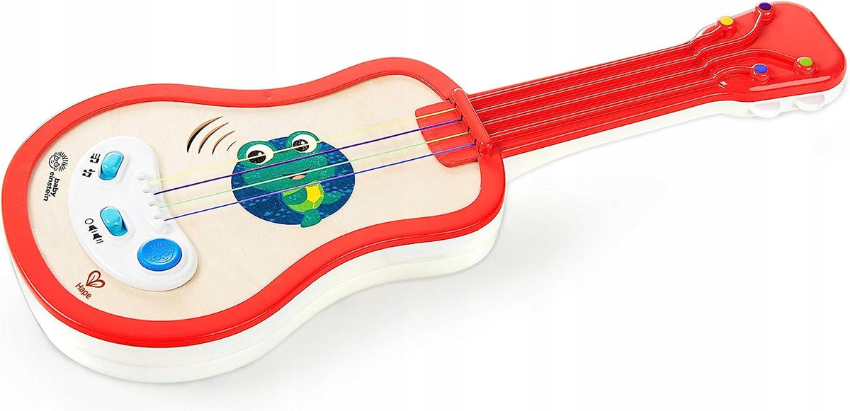 HAPE Baby Einstein ukulele 43 cm legno, plastica