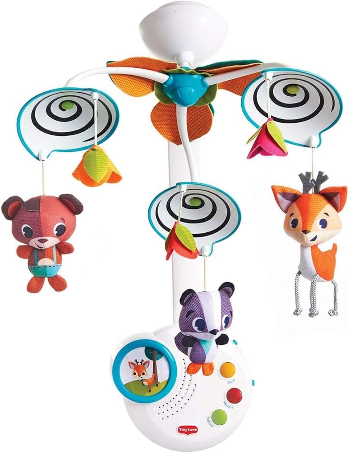 TINY LOVE Into The Forest Musikmobile für Babybett 0-24 Monate