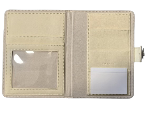 TWIVEE Love etui na kartę ciąży ze sztucznej skóry 15,5 x 21 cm