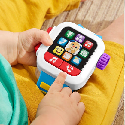 FISHER-PRICE ceas inteligent interactiv 8,5 x 12 cm limbă spaniolă