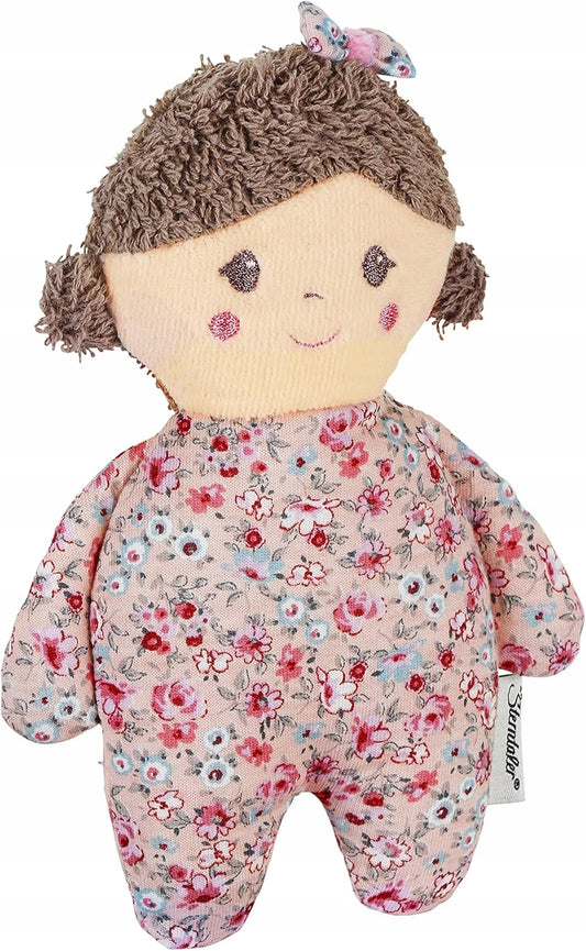 STERNTALER lalka Amelie przytulanka z grzechotką 16 cm "N różowa lalka z miękkiego materiału dla dzieci 0+