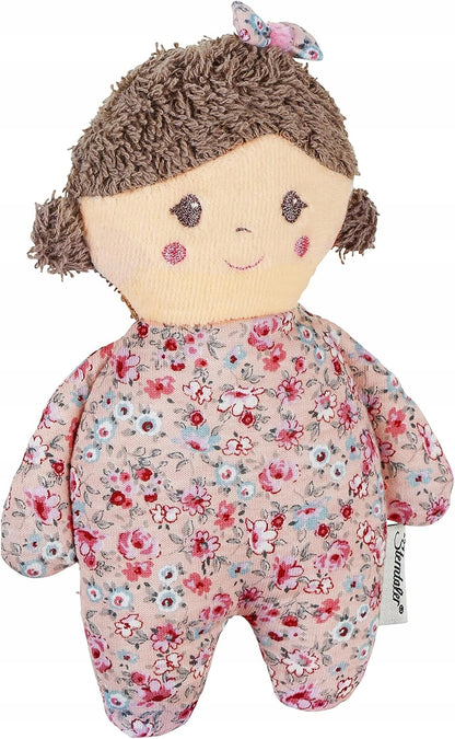 STERNTALER knuffelpop Amelie met rammelaar 16 cm