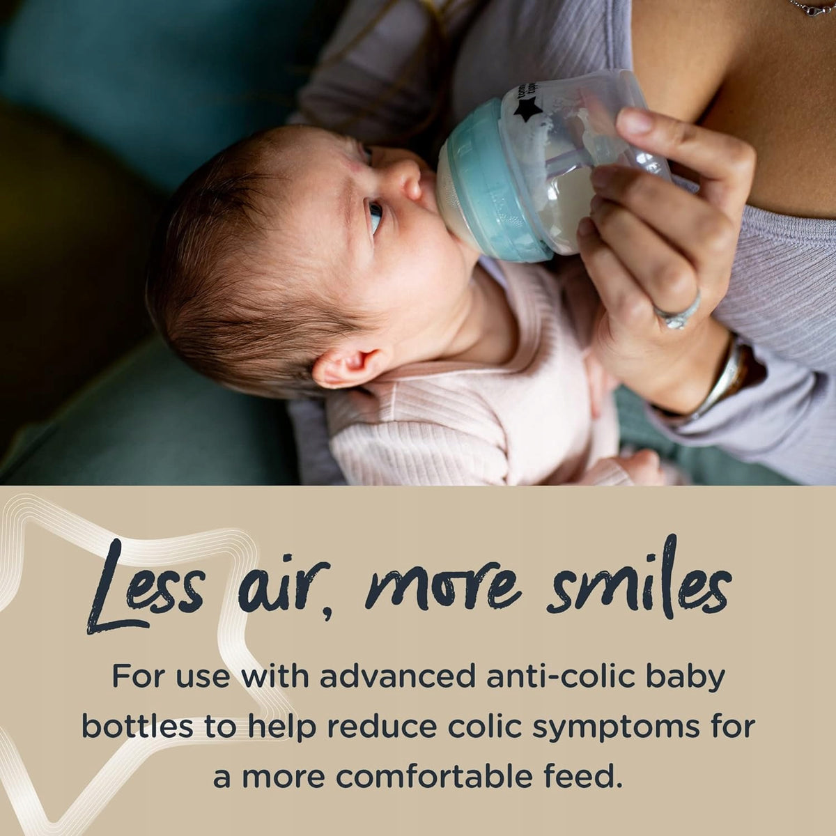 TOMMEE TIPPEE smoczki ADVANCED ANTI-COLIC 3msc+ x2 – zdjęcie produktu 4