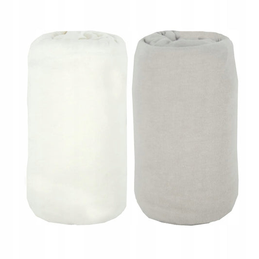 BABY CALIN prześcieradło z gumką x2 140x70 – zdjęcie produktu 2