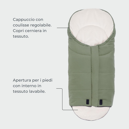 MOOVO NUVITA uniwersalny śpiworek do wózków 0-6 msc 80cm – zdjęcie produktu 3